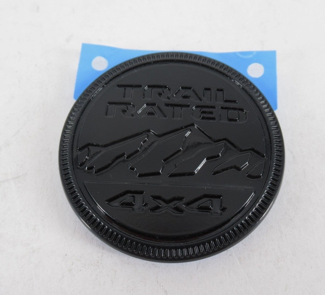 Genuine OEM Mopar Jeep 68483961AB Trail Rated Emblem Medallion Front Fender PAIR