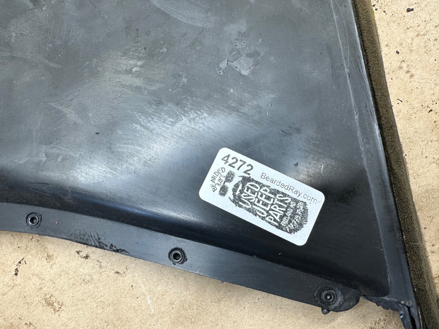87-95 Jeep YJ Wrangler HEATER DEFROST DASH VENT Windshield AIR DUCT Defroster OE