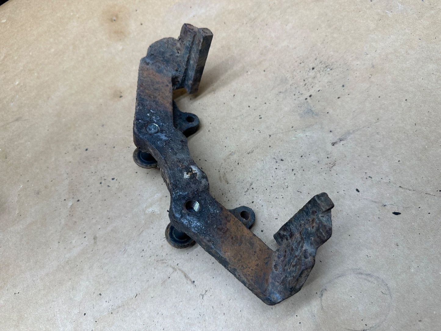 Jeep CJ Dana 30 Front Caliper Brake Mounting Bracket Wide Trac Track OEM L R