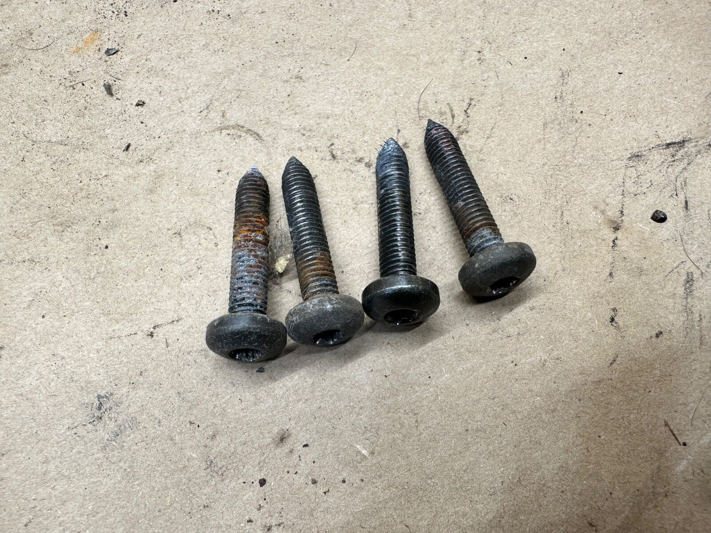 91-95 Jeep Wrangler YJ Front Bucket Seat Recline Hinge Bolts Pivot Recliner Side