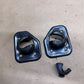 84-01 Jeep Cherokee XJ Upper Folding Back Seat Latch Strikers Plates Pair L R OE