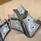 Windshield Frame Hinges Hinge Pair for Jeep Wrangler TJ 97-06 Factory OEM White