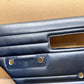 84-96 Jeep Cherokee Black Vinyl Door Panel Left Rear Interior LR Back Trim OEM