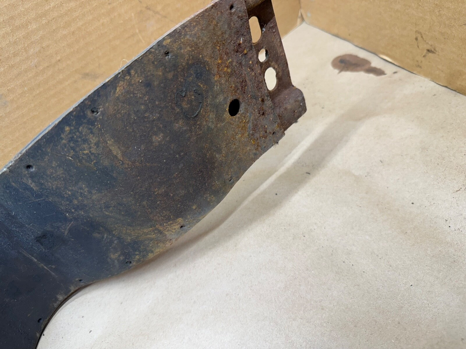 1967 Rambler Rebel Transmission Crossmember Machine Ambassador Bracket Mount OEM