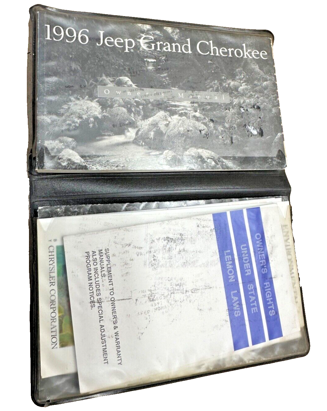 1996 Jeep Grand Cherokee ZJ Owner's Manual Book User Guide 96 OEM Fuse Owners