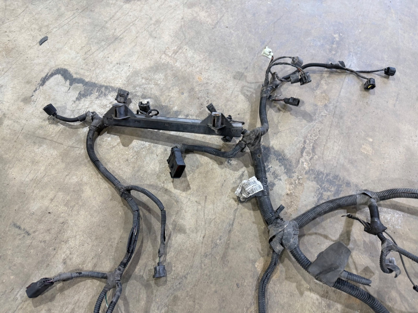 01 Jeep TJ Wrangler Wiring Harness 2.5 4cyl 5 speed Engine Injector Sensor Main