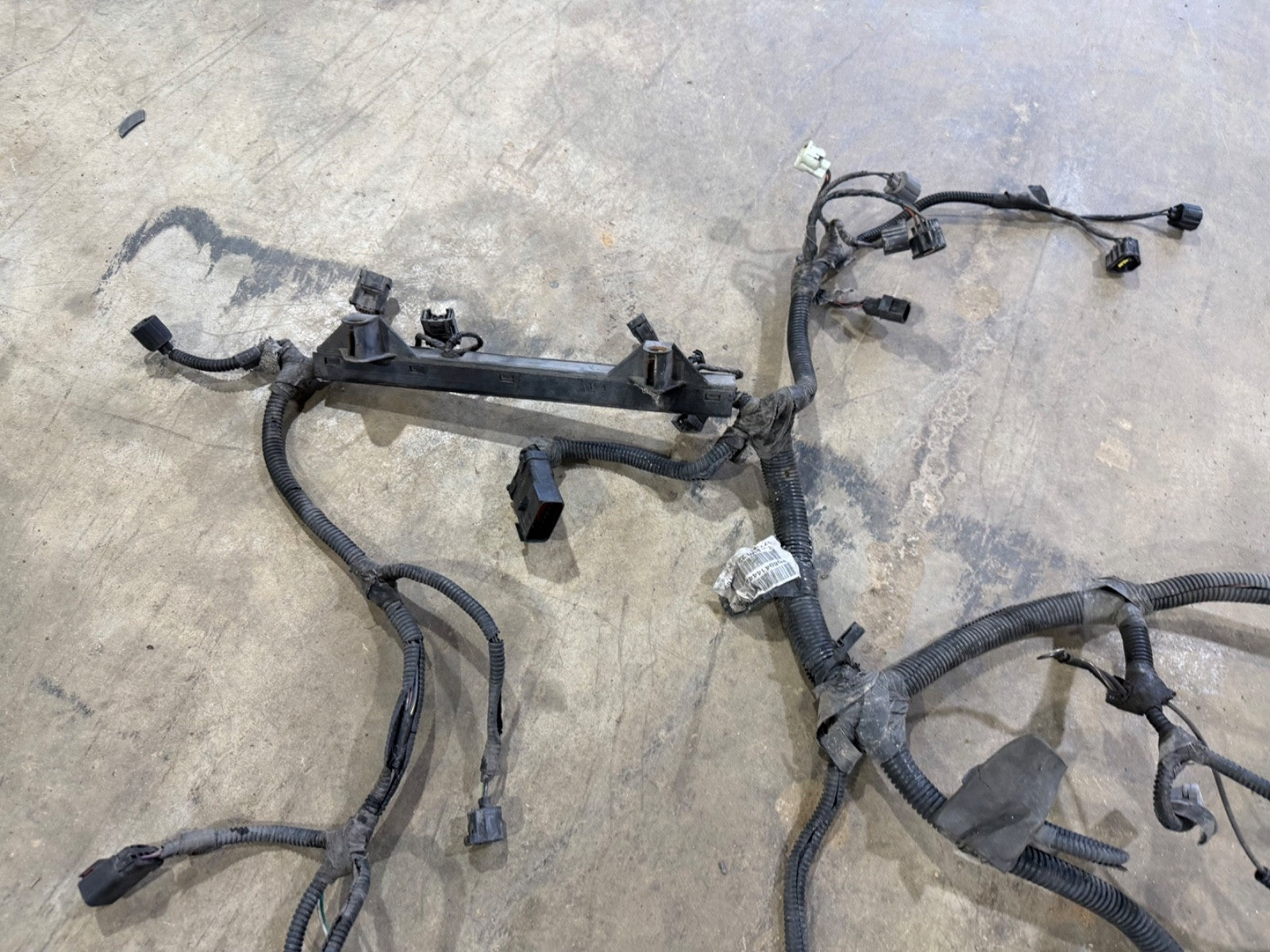 01 Jeep TJ Wrangler Wiring Harness 2.5 4cyl 5 speed Engine Injector Sensor Main