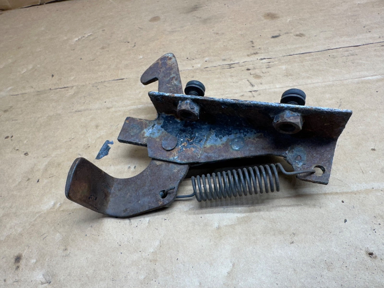 87-95 Jeep Wrangler YJ UNDER HOOD LATCH Grille Secondary Catch OEM Factory