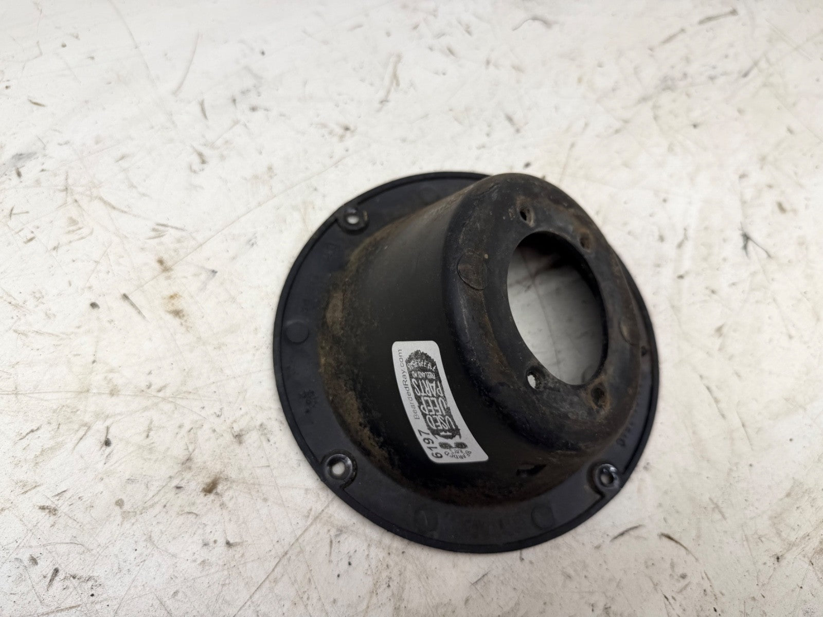 Fuel Gas Filler Housing Neck Bezel OE 97-06 Jeep TJ Wrangler 52127675AC Surround