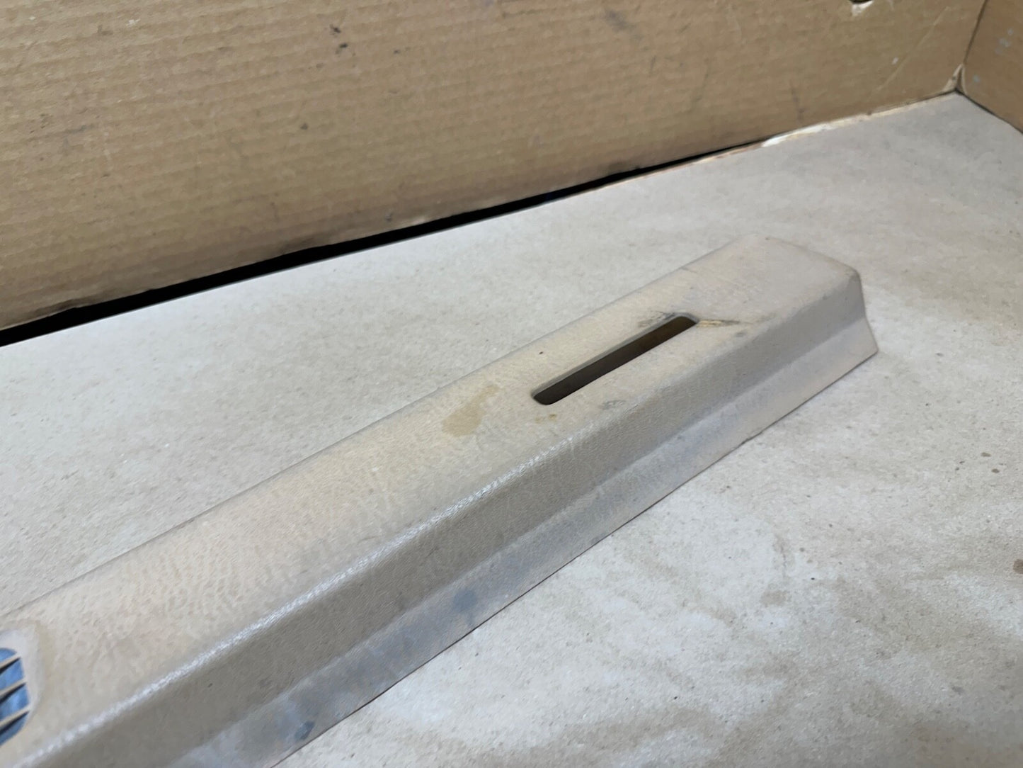 97-06 Jeep Wrangler TJ Dash Cowl Vent Trim Bezel Defrost OEM Tan Factory Beige