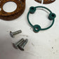 87-95 Jeep Wrangler YJ Cherokee XJ Tan Steering Wheel Horn Cap Button Hardware