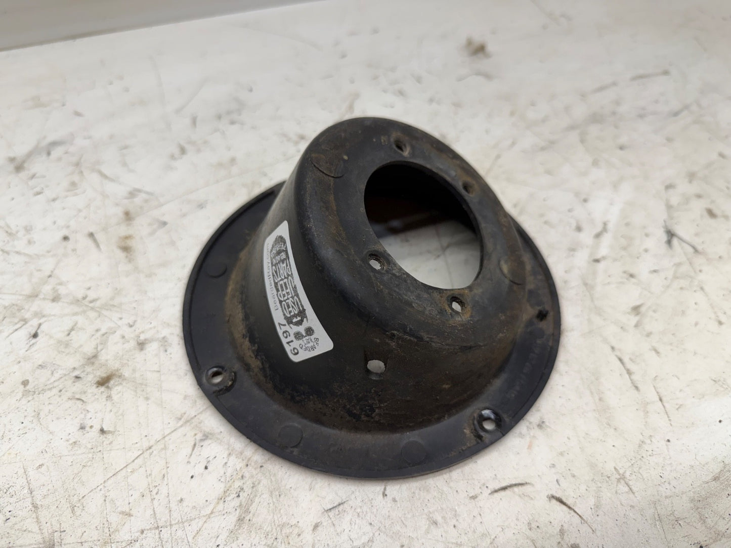 Fuel Gas Filler Housing Neck Bezel OE 97-06 Jeep TJ Wrangler 52127675AC Surround