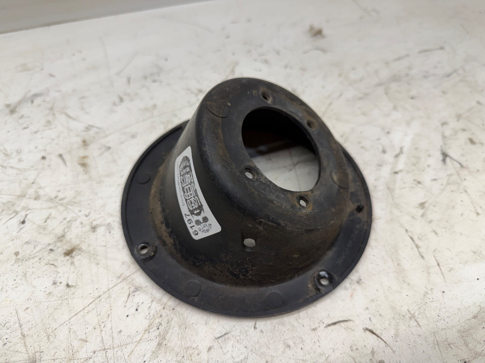 Fuel Gas Filler Housing Neck Bezel OE 97-06 Jeep TJ Wrangler 52127675AC Surround
