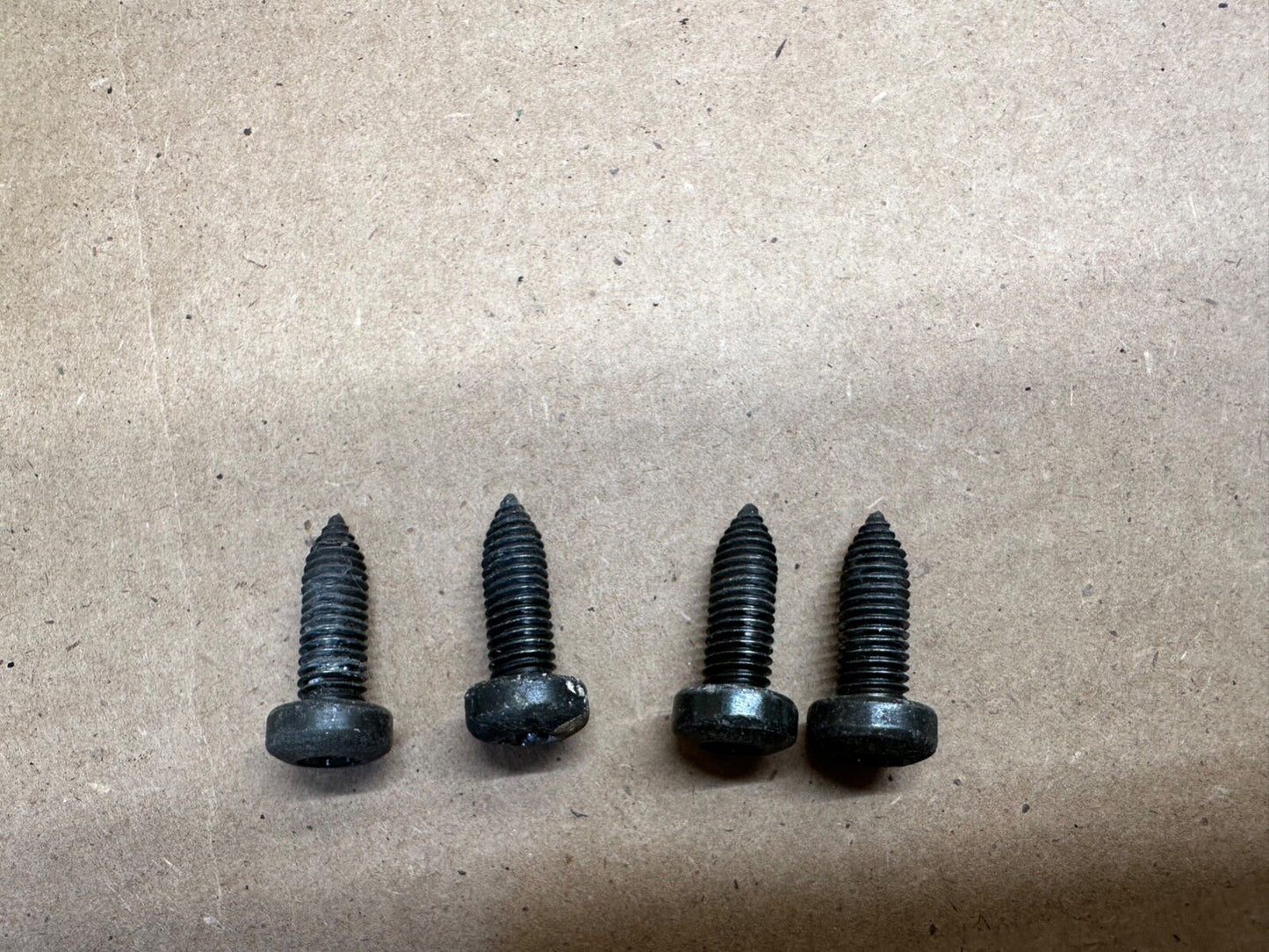 87-95 Jeep Wrangler YJ OE Seat Slider Track Adjuster Bolts Set of 4 TORX Bracket