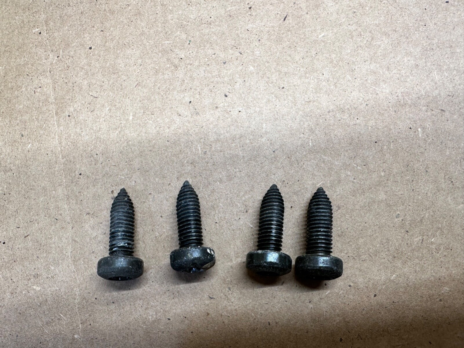 87-95 Jeep Wrangler YJ OE Seat Slider Track Adjuster Bolts Set of 4 TORX Bracket