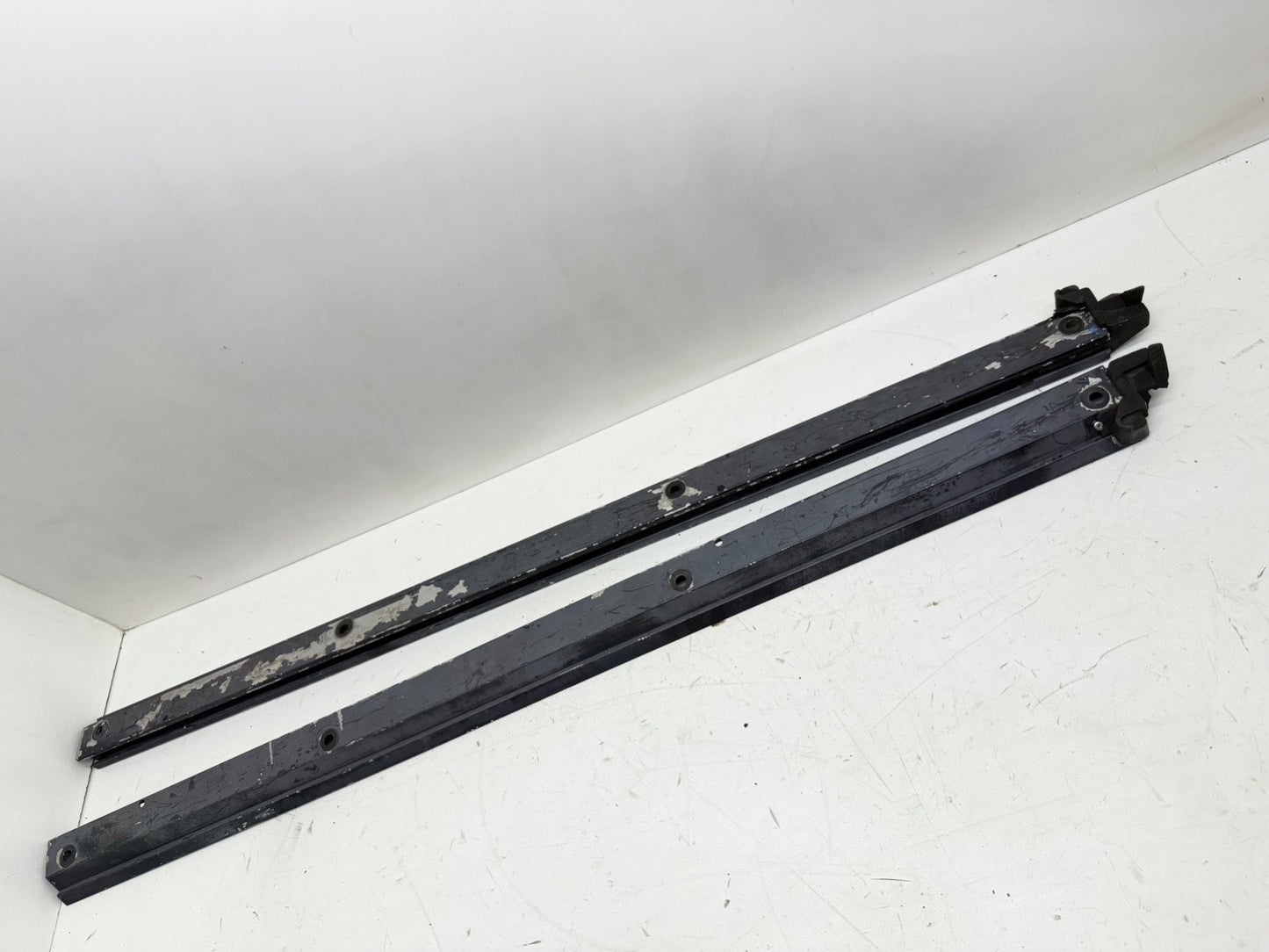 87-95 Jeep Wrangler YJ Soft Top Body Belt Rail Right Left Pair Side OEM Factory