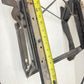87-95 Jeep Wrangler YJ SEAT BRACKET FRAME Folding Flip Slider Passenger Seat OEM