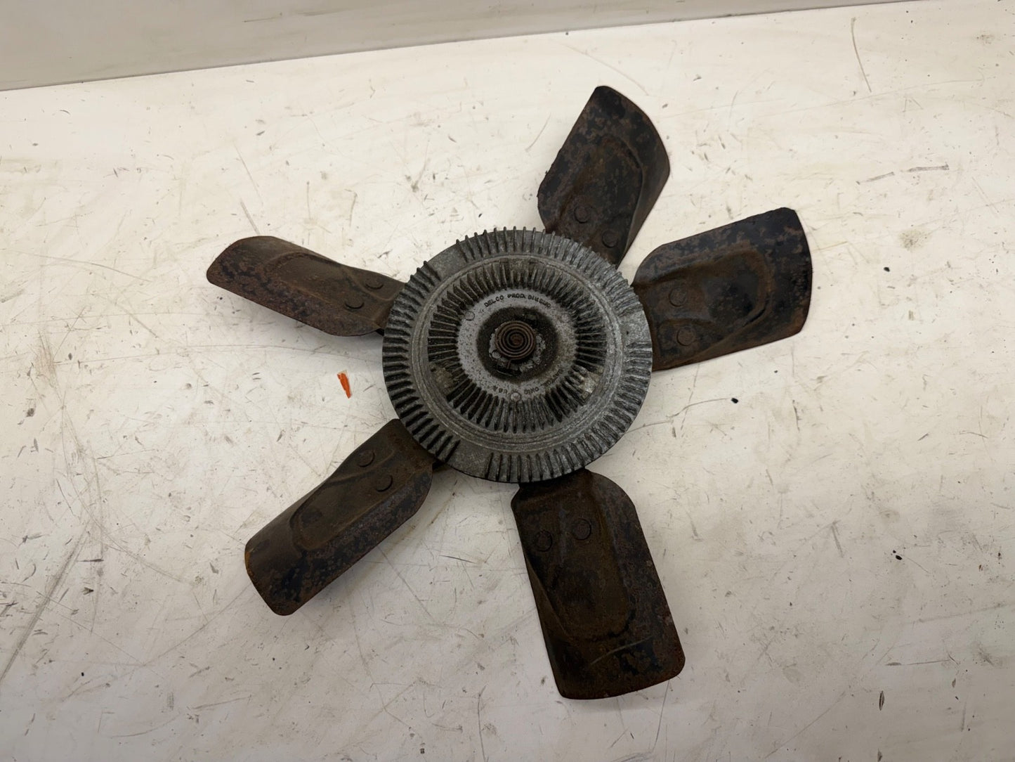 87-90 YJ Jeep Wrangler 6 CYL 4.2L Radiator Cooling FAN BLADE w/ CLUTCH Bolt On