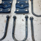 08-24 Ford Rear Leaf Spring U-Bolt Mount Plate F2UZ-5798-A E 150 250 350 Set OEM