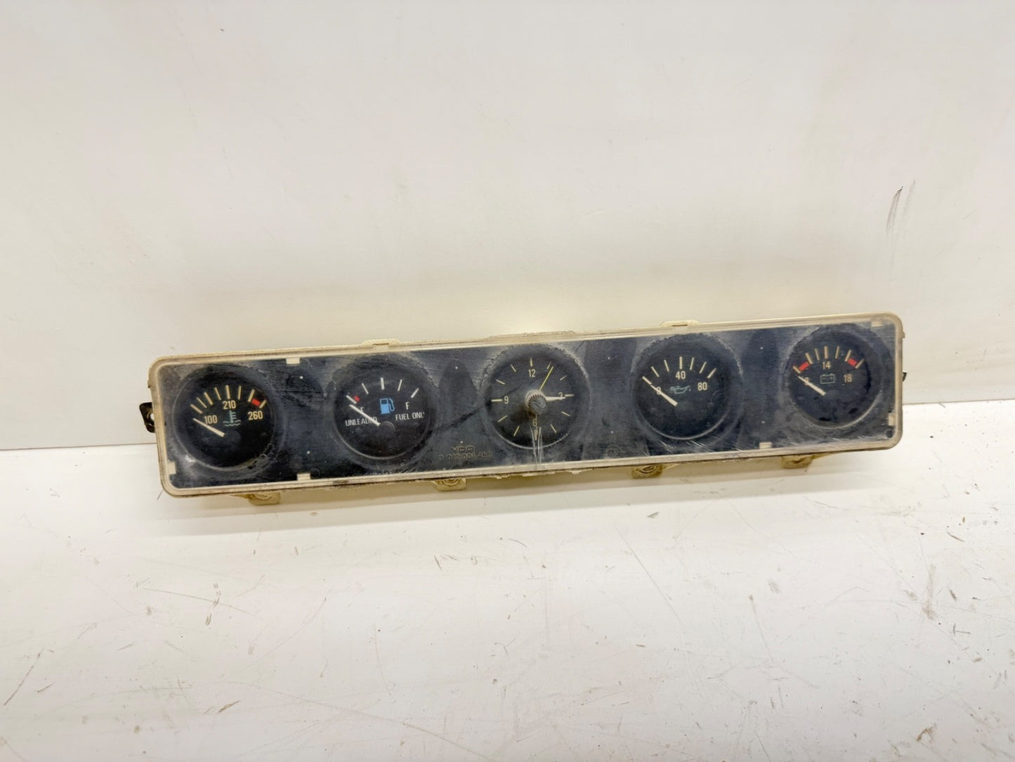 Jeep Wrangler YJ 87-90 Dash Instrument Center Gauge Cluster Temp Oil Volt Gas