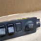 97-01 Jeep Cherokee XJ Dash Switch Panel Dash Defrost Rear Wiper 12v outlet OEM