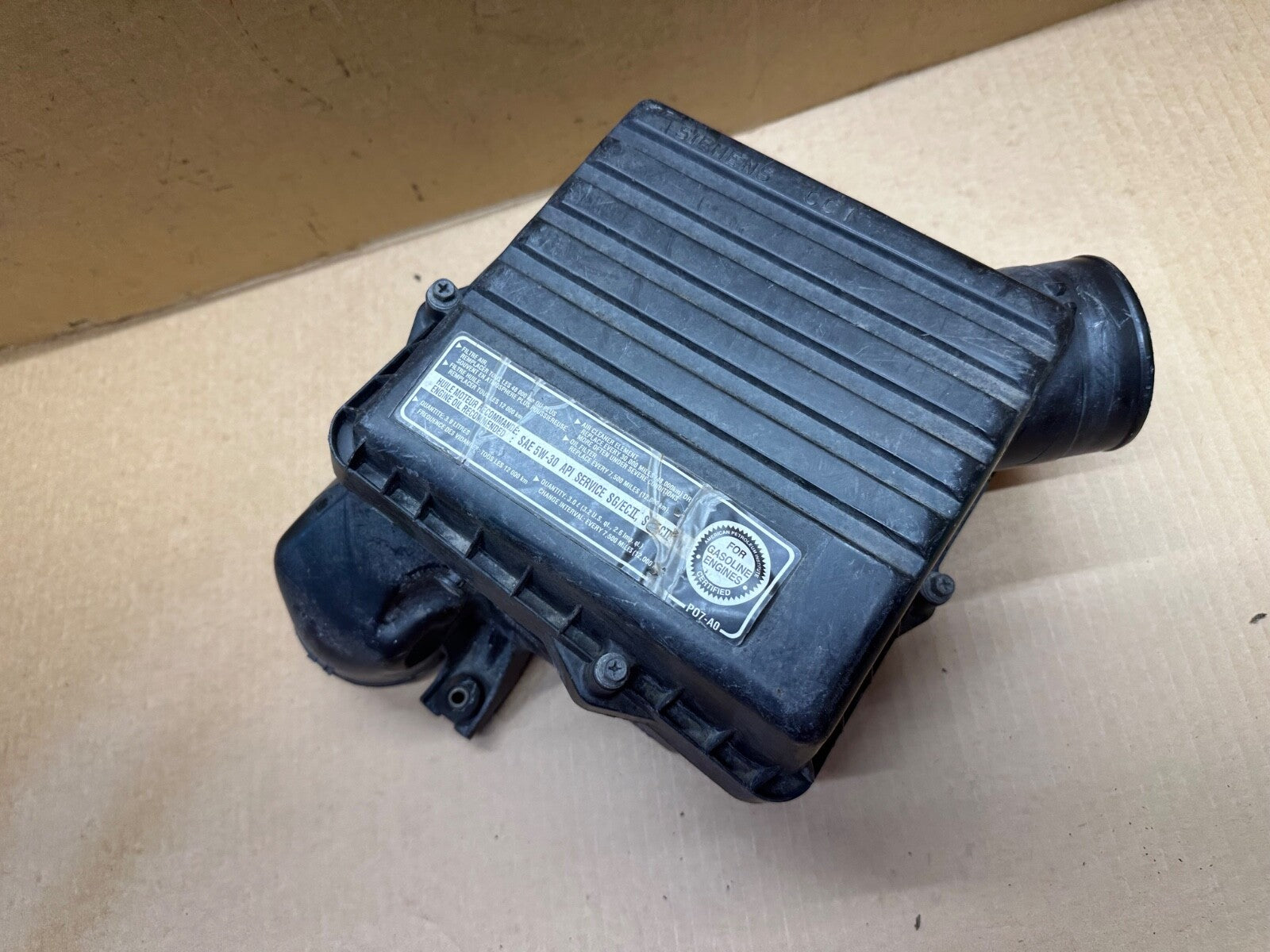 OEM 92-95 USDM Honda Civic EG EX SOHC Filter D16Z6 Engine Air Intake Cleaner Box