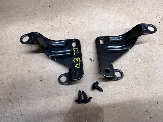 03-06 Jeep Wrangler TJ Soft Top to Roll Bar Brackets Disconnect Mount Bow OEM OE