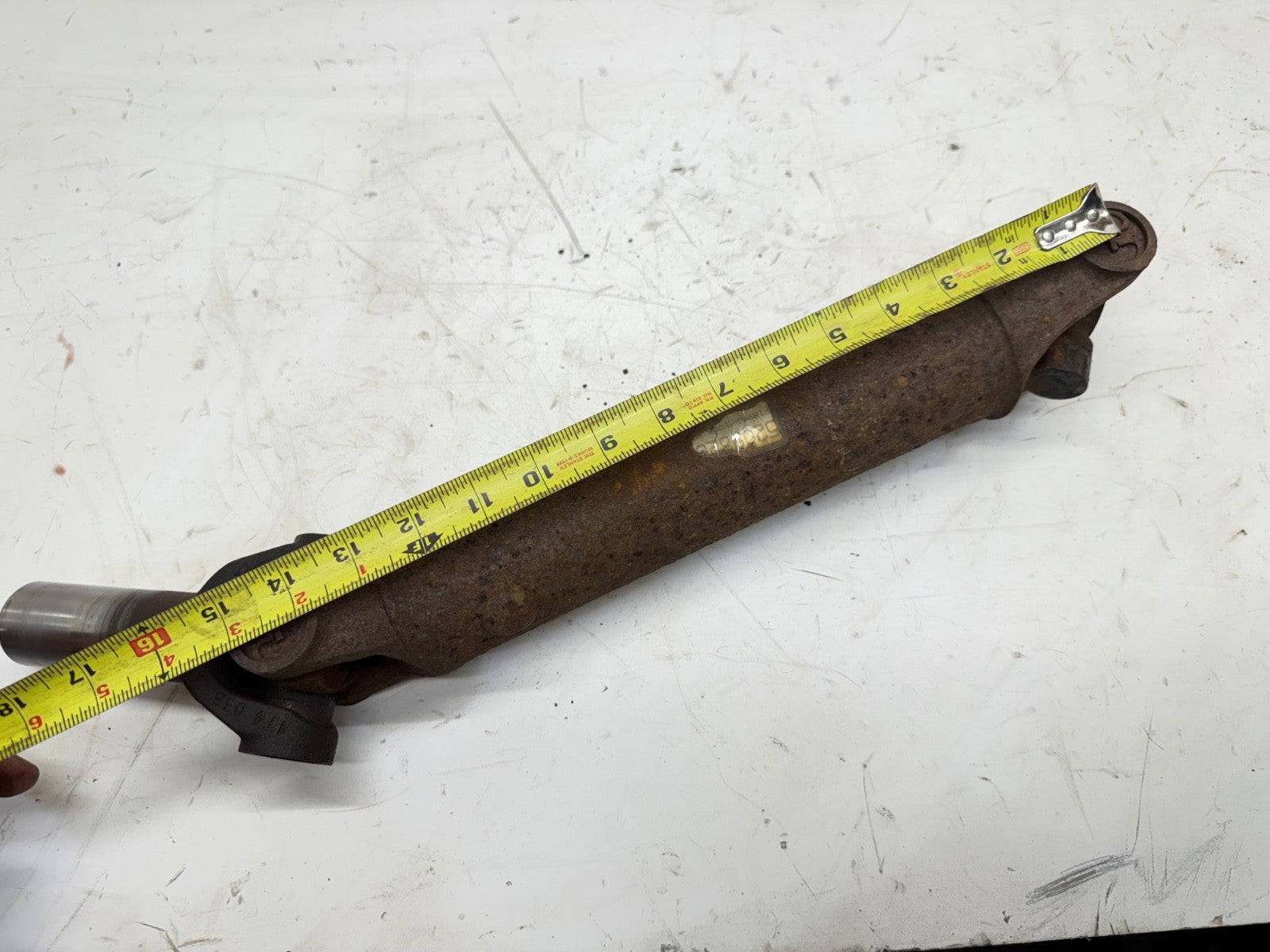 94 95 Jeep Wrangler YJ 15" REAR DRIVE SHAFT 2.5 AX5 Driveshaft 2.5L Manual 4CYL
