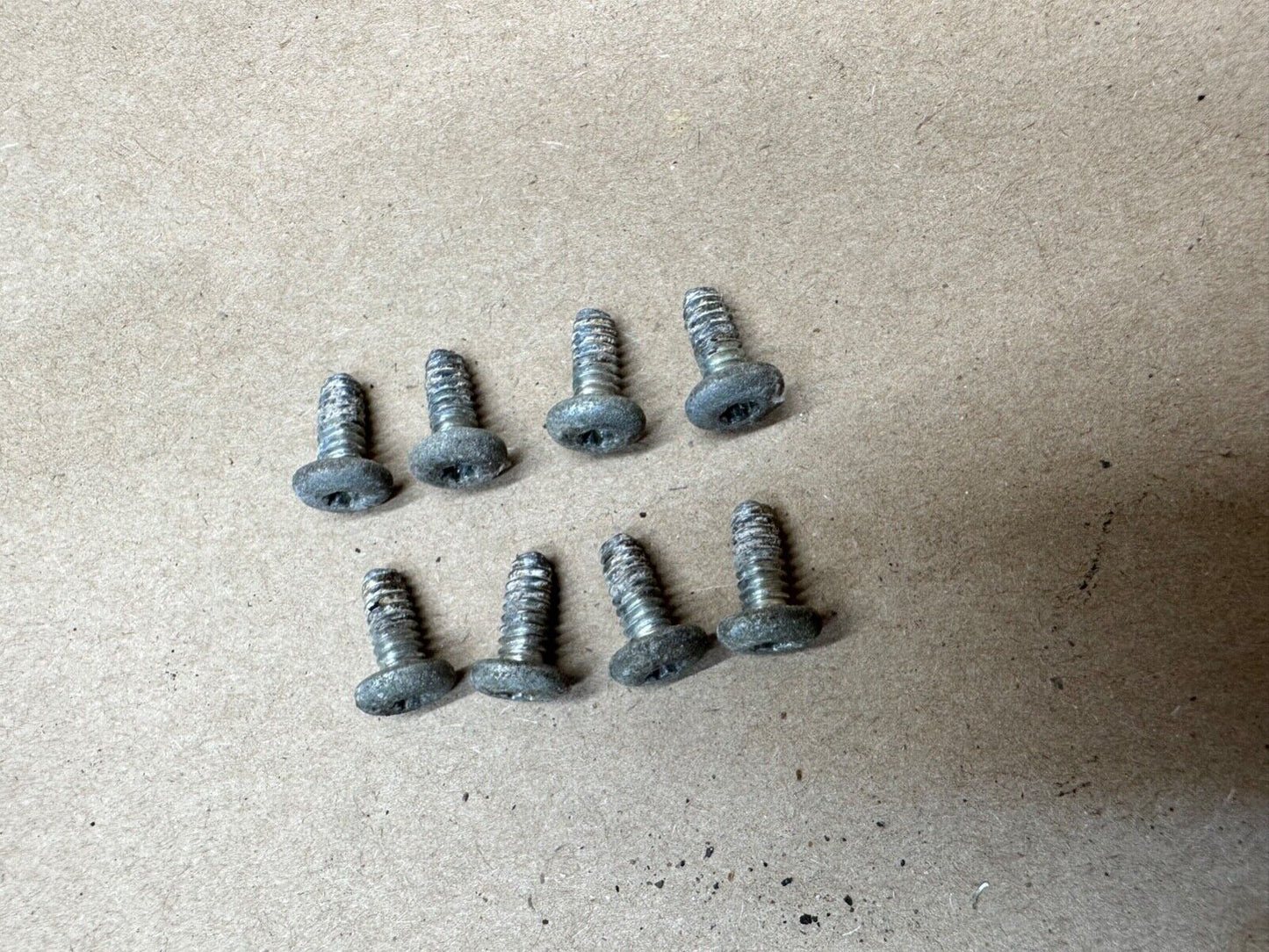 87-95 Jeep Wrangler YJ Sunvisor Sun Visor Bolt Set Factory OEM Hardware SCREWS