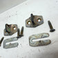 Jeep Wrangler TJ 97-06 OEM Door Striker Latch Driver Passenger Pair Shim Factory