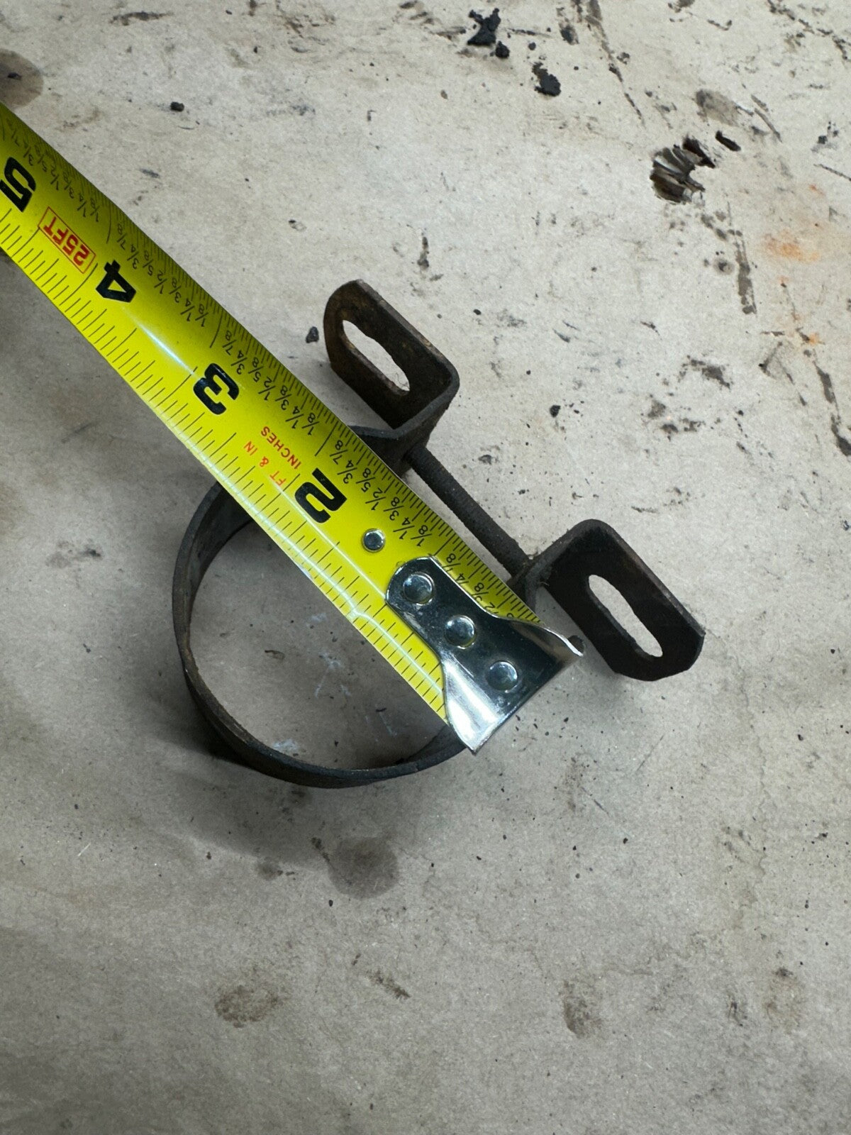 Willys CJ2A Coil Mounting Bracket CJ3A CJ5 MB truck wagon L134 Factory OEM M38a1