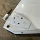 81-95 Jeep Wrangler YJ CJ7 Passenger Side Half Steel Door Lower Right White OEM