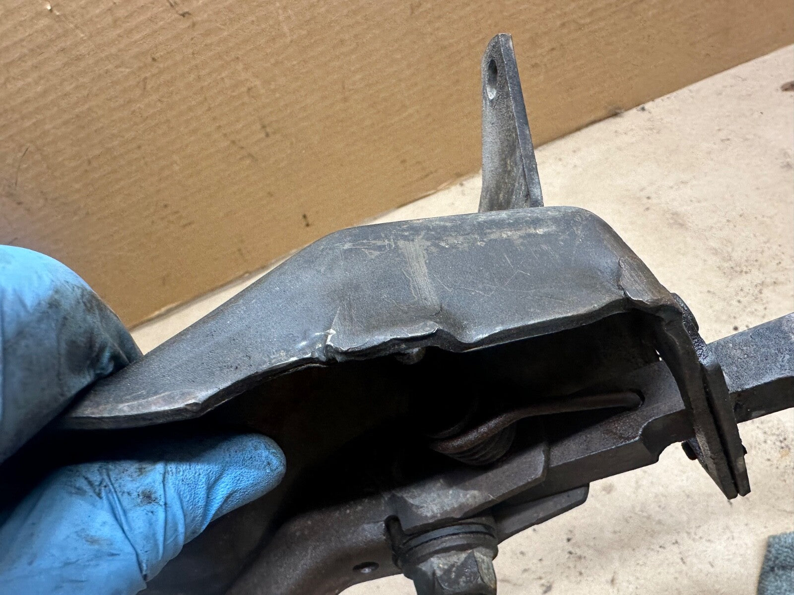 87-95 Jeep Wrangler YJ Transfer Case Shifter Bracket 5 speed NP231 AX5 231 Shift
