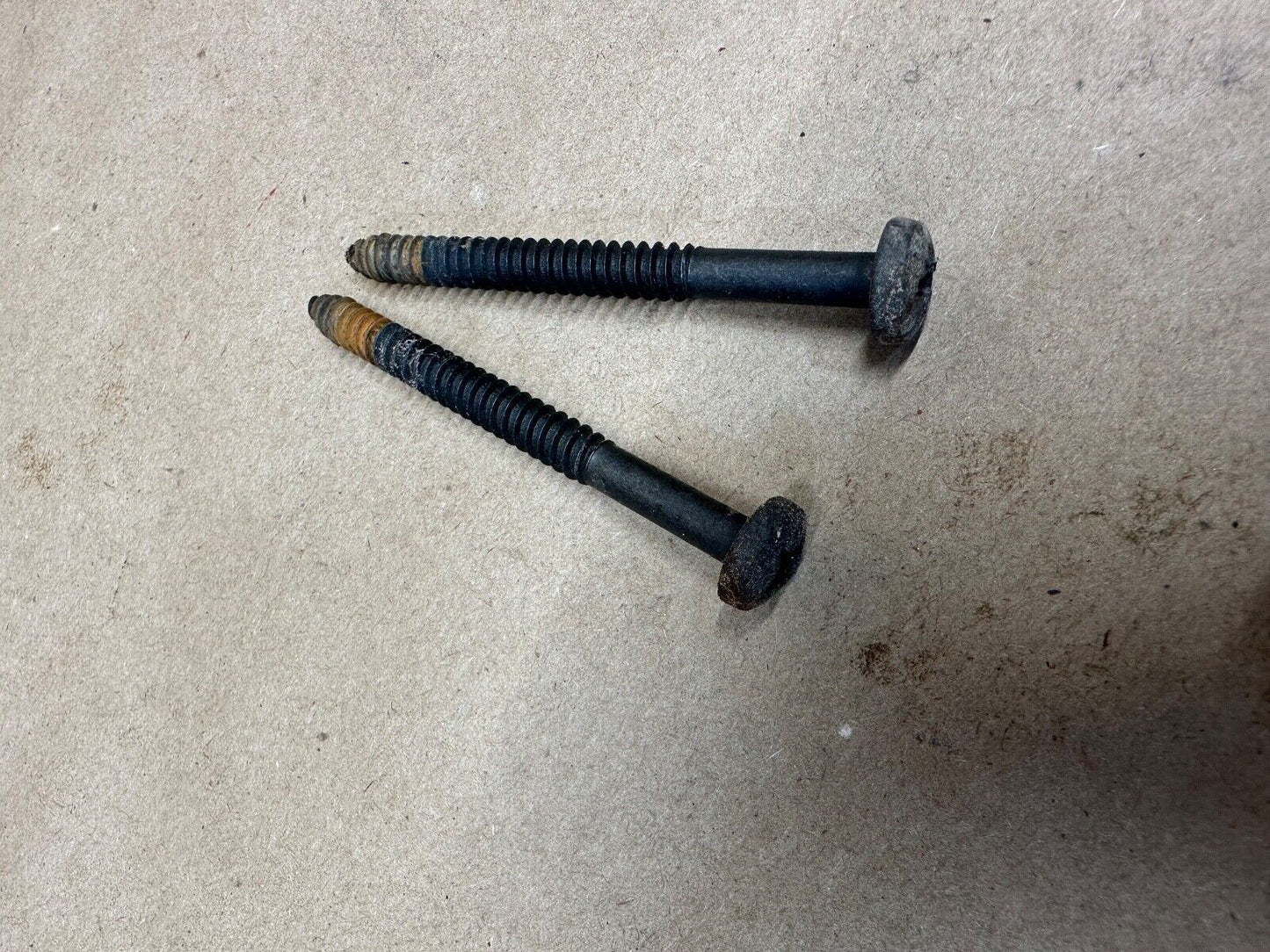 87-95 Jeep Wrangler YJ Under Dash Fuse Box Bolts Screws Pair Phillips -FAST SHIP