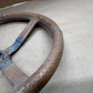 87-95 Jeep Wrangler YJ Cherokee XJ Perforated Leather Steering Wheel OEM Tan OE