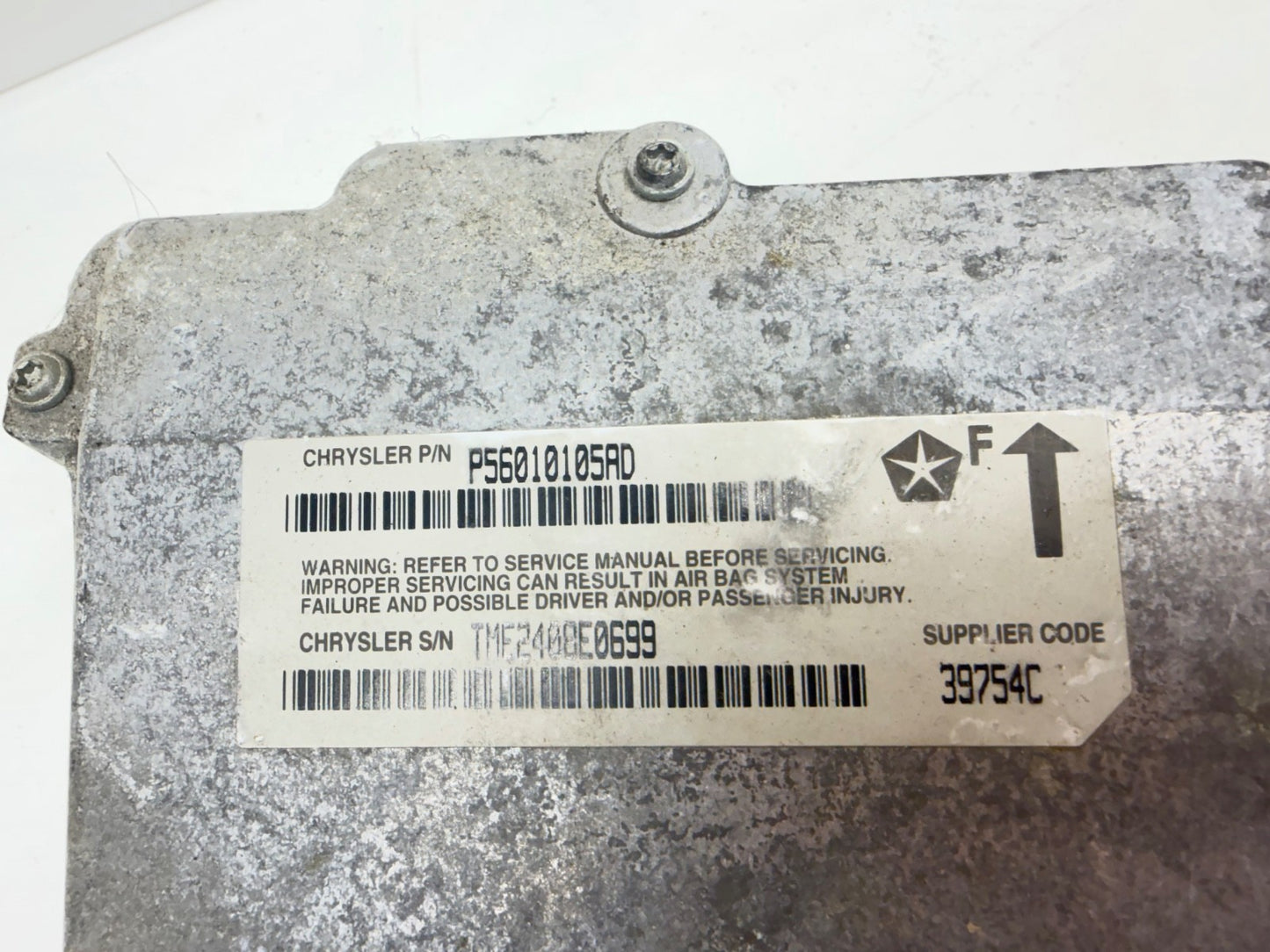 98 99 00 Jeep Wrangler TJ Dash Air Control Module Unit AD P56010105AD Controller