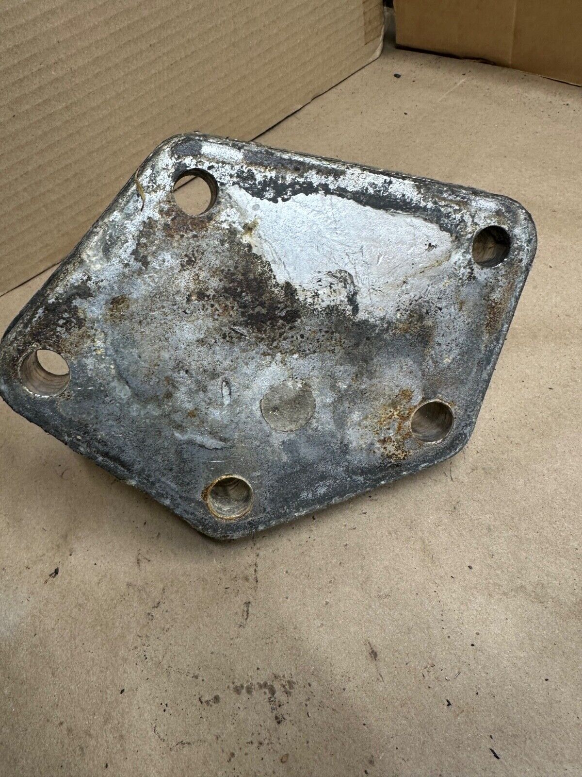 Ford Cummins 12 valve 6bt Motor Mount Bracket F3HT-5087-GB Aluminum F650 F750 OE