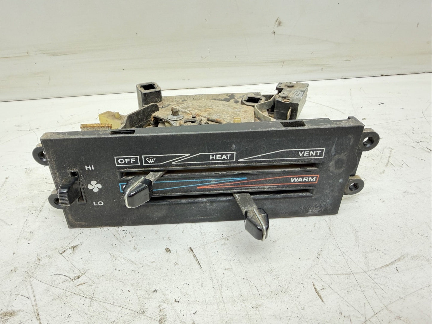 87-95 Jeep Wrangler YJ HEAT Panel Temp Climate Control Unit Heater HVAC Switch
