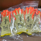 7 PAIRS Hyflex 11-515 Cut Resistant Gloves High Visibility Nitrile Coated Size 8