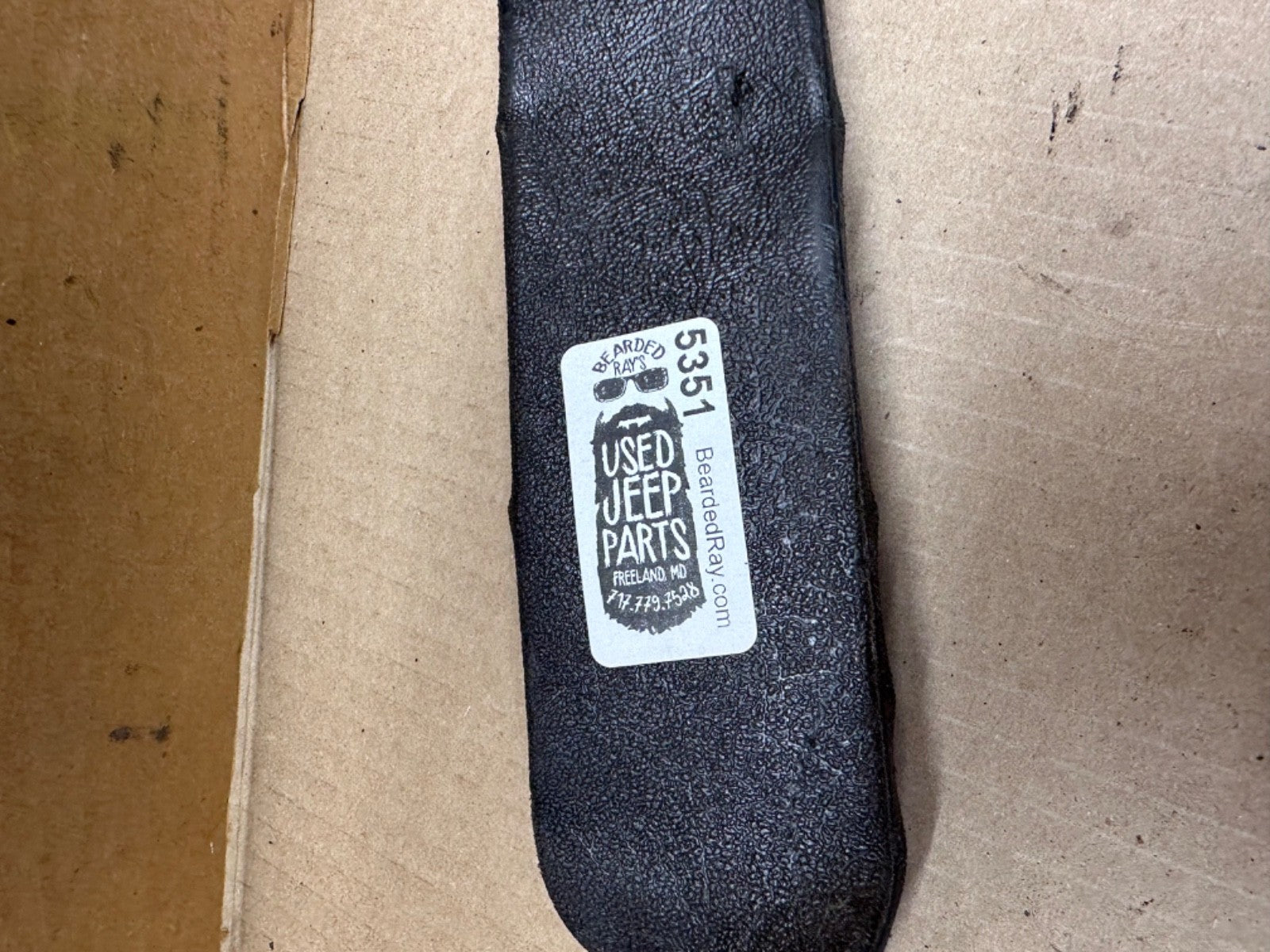 Jeep Wrangler YJ 87-90 Driver Left Side Female Seat Belt Buckle OEM Seatbelt OE