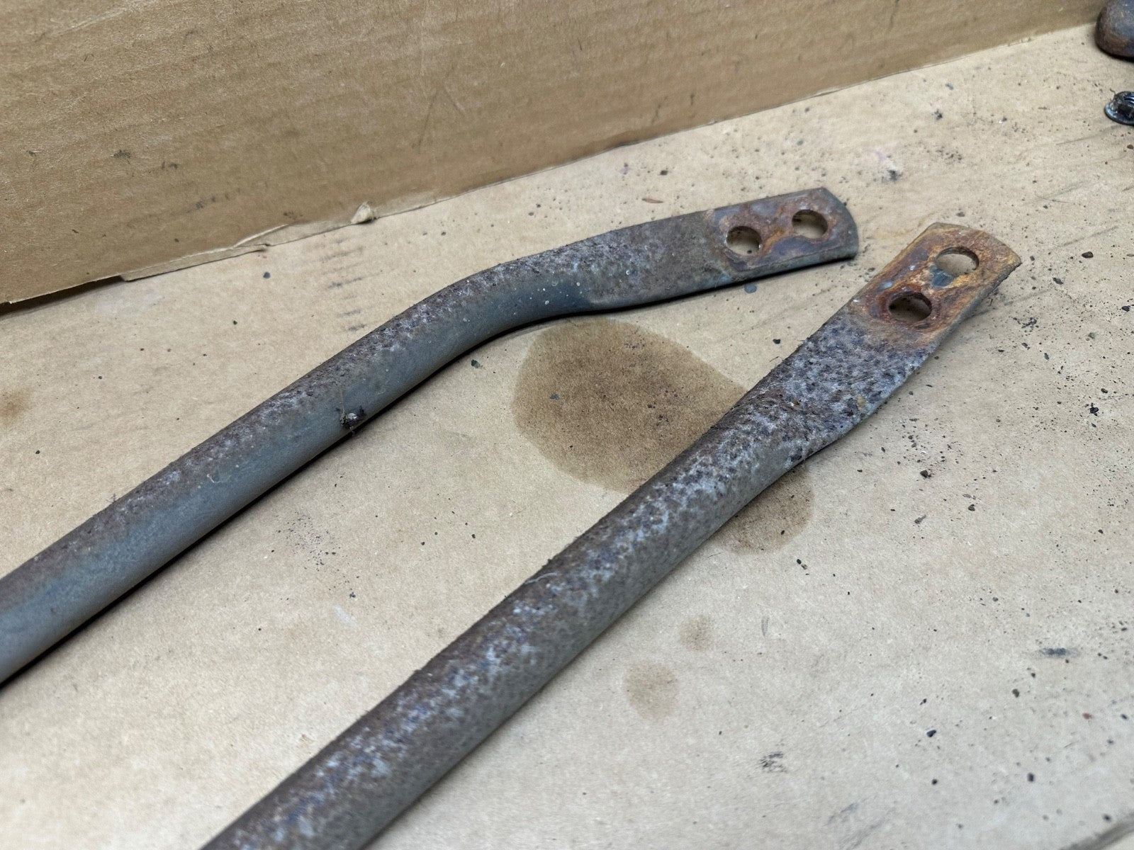 76-91 Jeep Wagoneer J10 Cherokee FSJ SJ Hood Support Rods Factory Brace Under OE