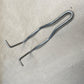 87-01 Jeep Cherokee XJ Jack Hold Down Bracket Wire Rear Passenger Under Seat OEM