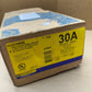 New Square D H221NRB Disconnect 30 Amp 240V 2P 3W 3R Rainproof Fusible