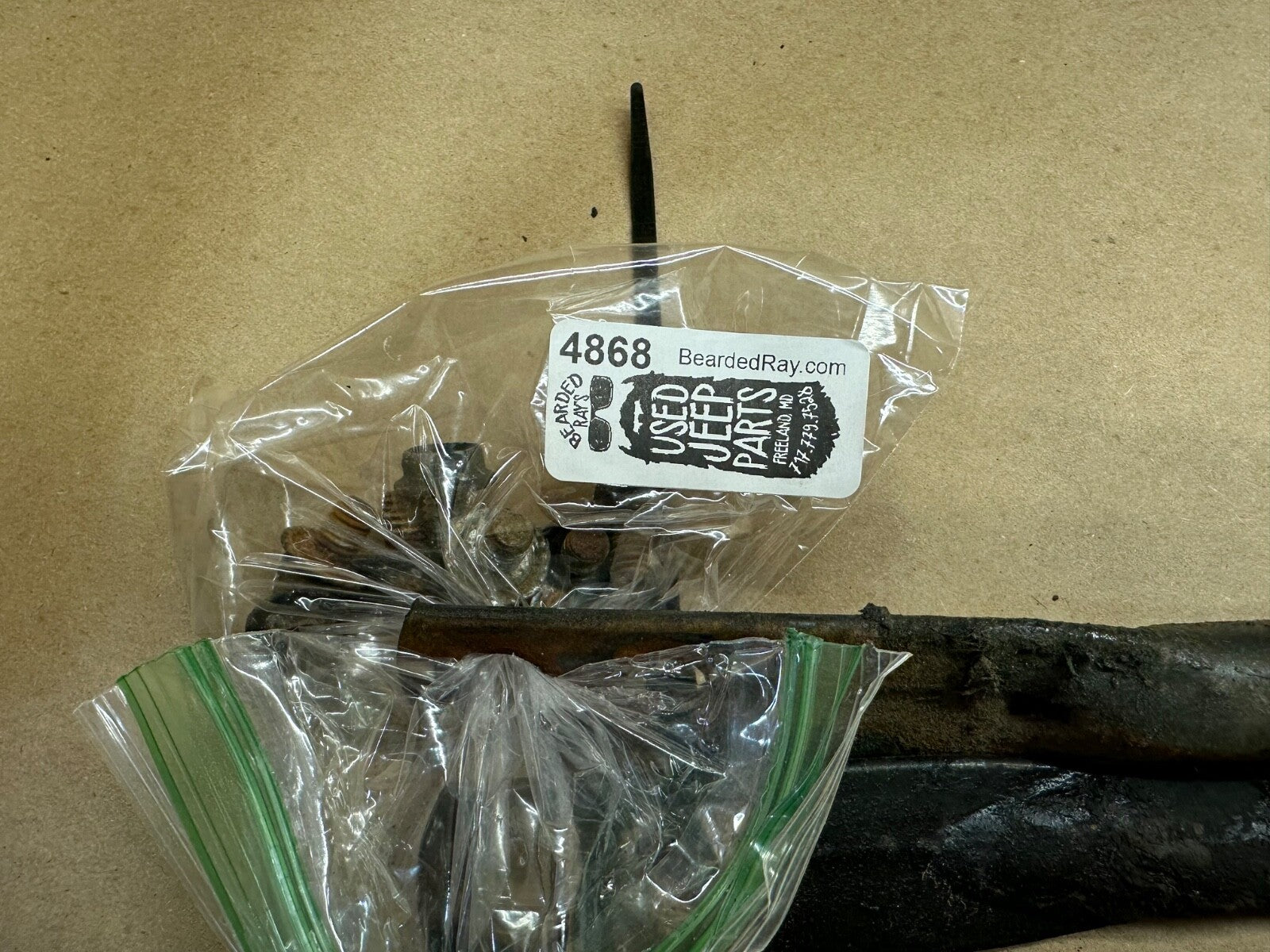 76-91 Jeep Wagoneer J10 Cherokee FSJ SJ Hood Support Rods Factory Brace Under OE