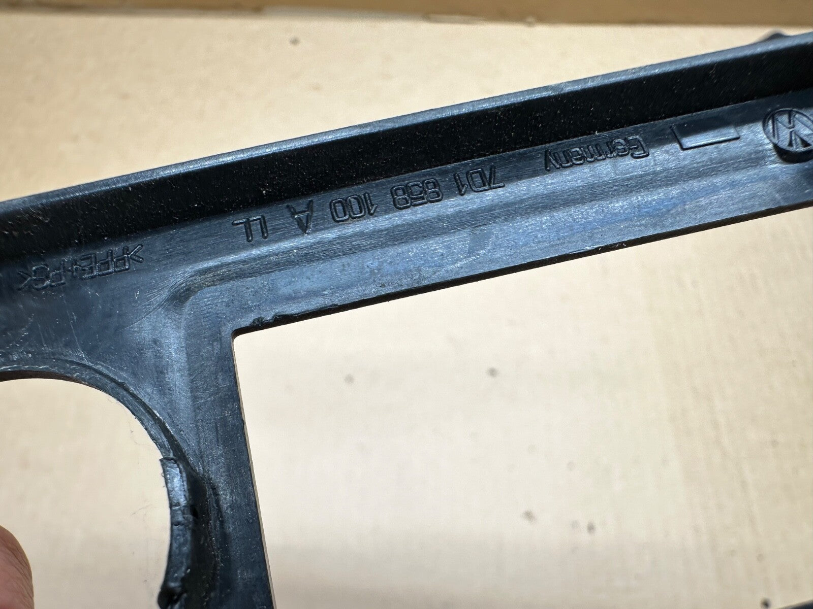 1999-2004 VW EUROVAN DASH Board Switch Bezel TRIM 7D1858100A 99-04 Euro Van OEM