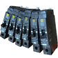 Quantity of 6 Square D EJB14020 SQUARE D 1 pole 20 amp 277 volt Circuit Breaker