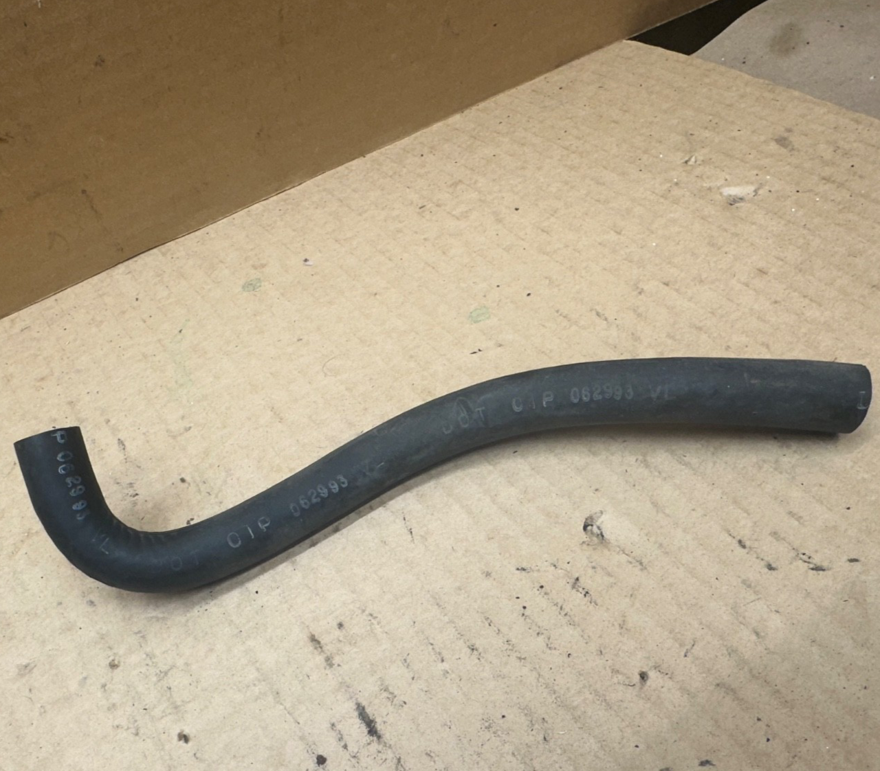 91-95 Jeep Wrangler YJ OEM Brake Booster Check Valve Master Cylinder Hose Vacuum