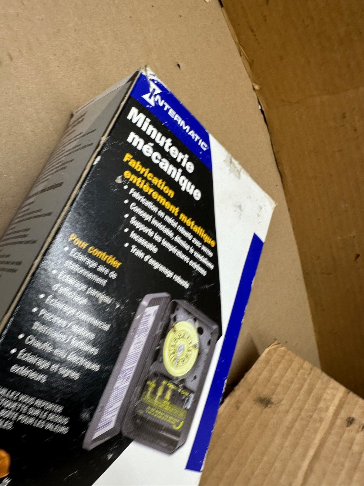 Intermatic T103 DPST 24-Hour Mechanical Time Switch 120 VAC 40 Amp New Old Stock