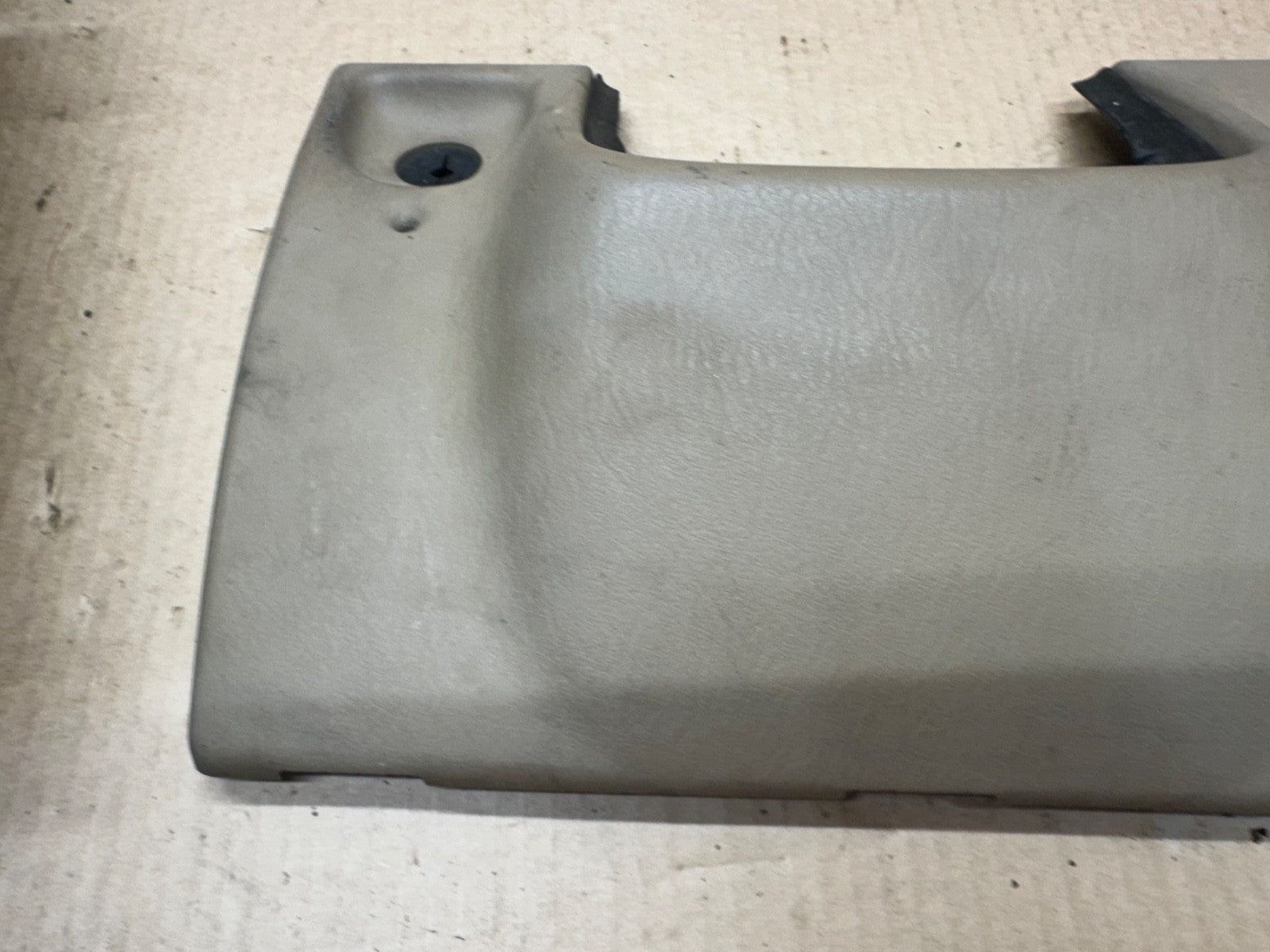 97-02 Jeep Wrangler TJ TAN Under Steering Column Knee Bolster Trim Bezel Camel
