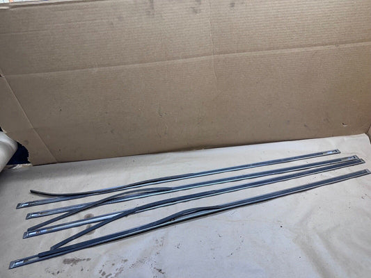 84-91 Jeep Cherokee XJ Chrome Roof Rack TRIM Factory OEM Luggage Guard Factory